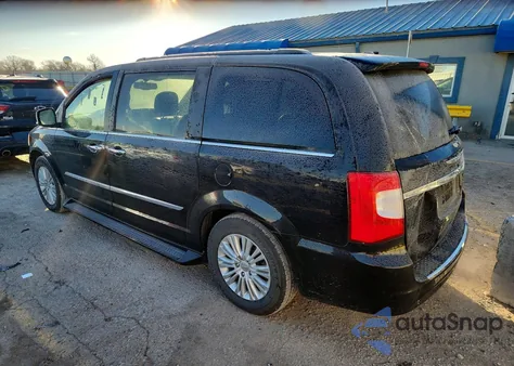 2013 Chrysler Town & Country Touring L from USA, damaged, VIN 2C4RC1CG9DR512820